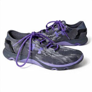 Under Armour UA SpeedForm Apollo Graphic Running Shoes Women’s Size 8.5